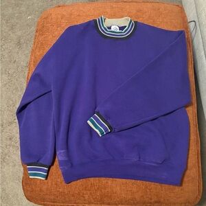 Vintage Purple Crewneck Sweatshirt